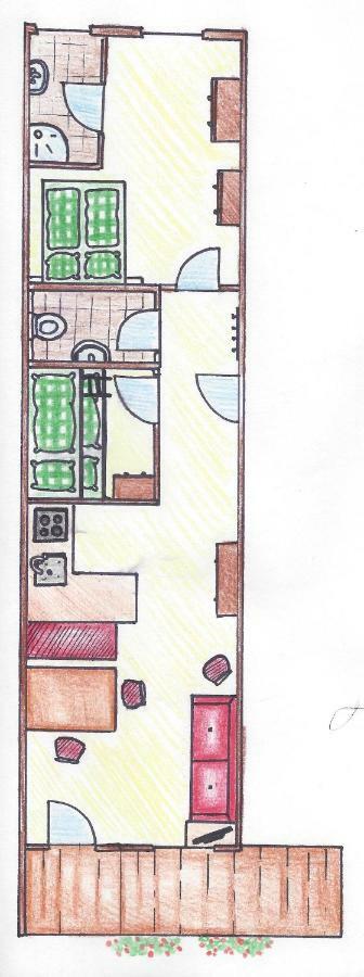 Thoamlhof Apartment Leutasch Cameră foto
